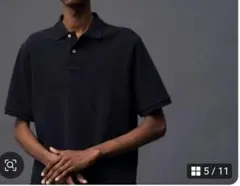 Ron Herman×Polo Ralph Lauren ポロシャツ ブラックのサムネイル