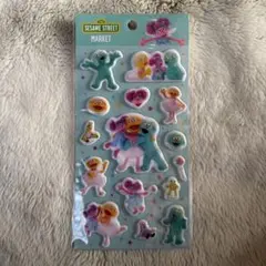 セサミストリートマーケット限定　ぷっくりシール