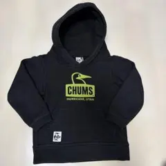 CHUMS チャムス　パーカー　ブラック　110cm キッズ　子供服