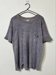 UNUSED アンユーズド クルーネック リンガー Tシャツ 半袖 カットソーのサムネイル