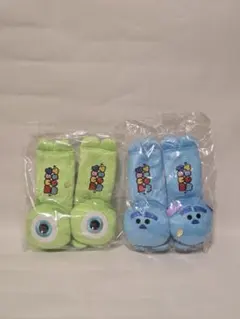 市場ラスト1セット【車用／抱っこ紐対応】ディズニー シートベルトカバー 新品