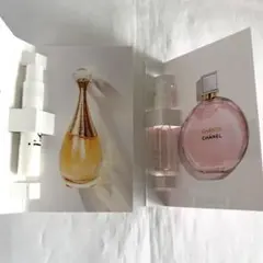 シャネル　チャンスオータンドゥル& Dior ジャドールオードゥパルファン　香水