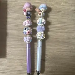 カスタムビーズペン 2本セット pop martのサムネイル