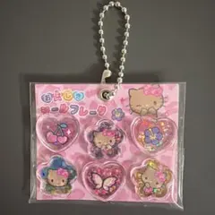 サンリオキャラクターズ　トレーディングおはじきフレークシール風キーホルダーのサムネイル