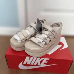 25cm 新品未使用✴︎NIKE アイコンクラシック　サンダル　ベージュ　ココ