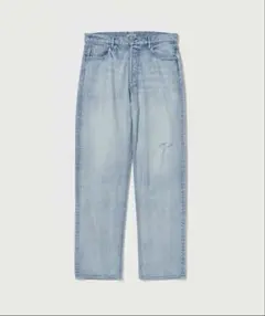 26SSFADED SELVEDGE LIGHT デニムワイドパンツ28