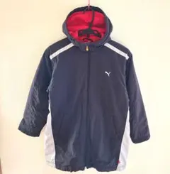 １６０　PUMA　ベンチコート　プーマ　アウター　防寒着　ロング　ジャケット