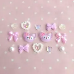 リーナベル ネイルパーツ セット ディズニー ウィッシュコア デコ レジンのサムネイル