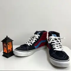 Vans Sk8-Hi ネイビー/レッド/ブルーライン