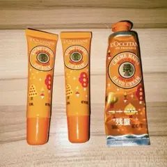 L'Occitane ハンドクリーム【限定品】HONEY HARVEST3本