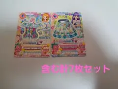 ルミナス衣装含むドリーミークラウン計7枚セット大空あかり氷上スミレ アイカツ