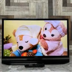 全国送料込❣️シャープ40型地デジBSCSWチューナ外付HDD録画応音声
