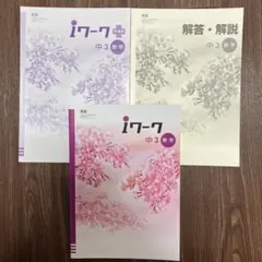 中学問題集 iワーク　中3 数学