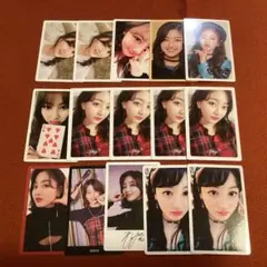 15枚 ジヒョ TWICE まとめ売り 予約特典 トレカ