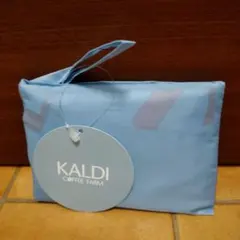 KALDI　オンライン限定　エコバッグ　シアーブルー　新品未開封