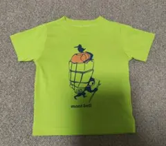 ジ*ジ様 mont-bell　モンベル　半袖Tシャツ　ライムグリーン　100cm