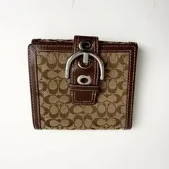 COACH Soho Mini Signature FlapWallet