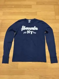 Abercrombie & Fitch 長袖カットソー S ネイビーのサムネイル