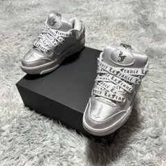 新品同様】PUMA ラメロボール LaFrancé スニーカー ホワイト 箱付