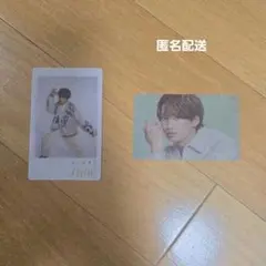 【匿名配送】なにわ男子　藤原丈一郎　トレカ　２枚