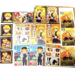 我妻善逸　まとめ売り　シール　カード　セット