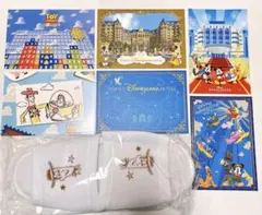 ディズニーホテル ポストカード スリッパ セット