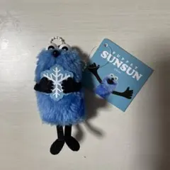 パペットスンスン ぬいぐるみマスコットsnow ver. 雪の結晶