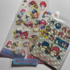 【Kiki & Lala 】レトロシール　5枚セット