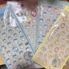 ま*こ様 ちいかわボンボンドロップシール。4枚セット