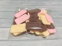 ビスケット　デコパーツ まとめ売り　40個入