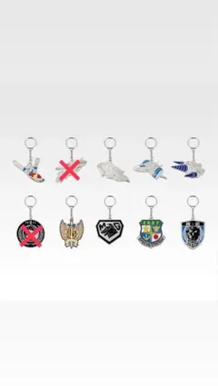 一番くじ　ゴジラ　f賞メタルチャーム　8個セット