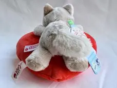 NICI ぬいぐるみ ラブキャット フラッフィー 猫 ハートクッション付きのサムネイル