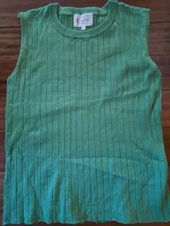 ROPÉ PICNIC グリーン ノースリーブ 38