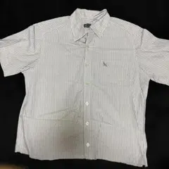 Eddie Bauer ストライプシャツ M