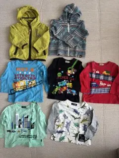 90サイズ　ロンTなど7枚セット⭐︎ホットビスケッツ⭐︎クレードスコープ