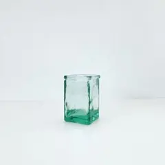 スペイン　ガラス　花瓶　一輪挿し　ビンテージ雑貨　蚤の市　ブロカント　古物　置物