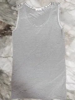 ストライプタンクトップ
