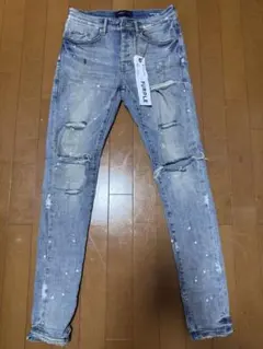 新品 PURPLE BRAND ホワイトスキニーデニム 29 パープルブランド