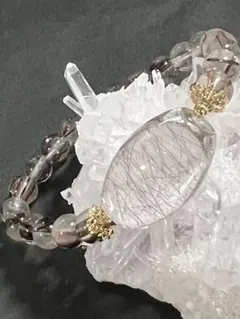 ルチルクォーツ・レッドルチルのブレスレット