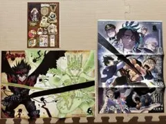 『ブラック・クローバー』シールとポスターセット 週刊少年ジャンプとじ込み付録