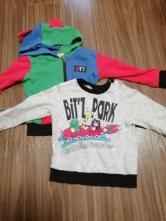 ビッツのパーカーとトレーナー　まとめ売り　二枚セット