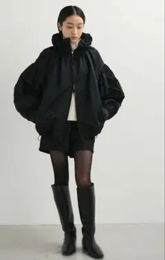 STYLEMIXER スタイルミキサー ギャザーネックブルゾン