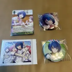 プロセカ 桐谷遥 缶バッジ 27A 28A メモステ ZOZO ステッカー - メルカリ