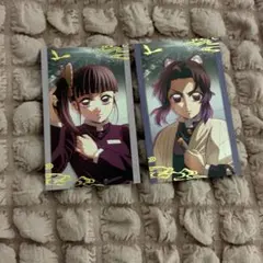 鬼滅の刃 DINING ダイニング お楽しみくじ メタルポストカード カナヲ