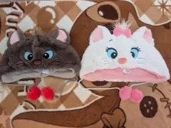 ディズニー　マリーちゃん　ベリオーズ　ファンキャップ　2点セット