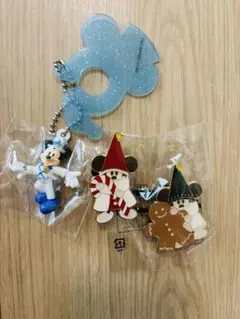 ミッキーバッジ、キーホルダー