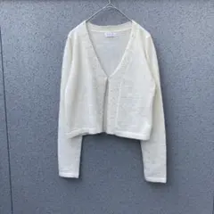 アンゴラ カーディガン