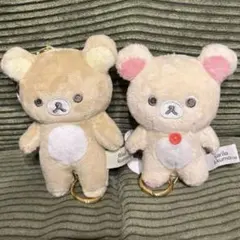 リラックマ コリラックマ マスコットキーホルダー 2個セットのサムネイル