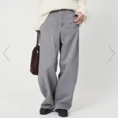 BEAUTY&YOUTH コットンデニムカーブパンツ