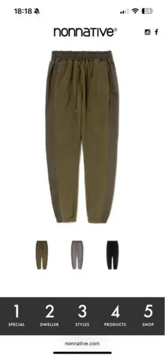 nonnative ノンネイティブ フリースパンツ POLARTEC - メルカリ